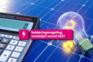 Salderingsregeling stopt in 2027